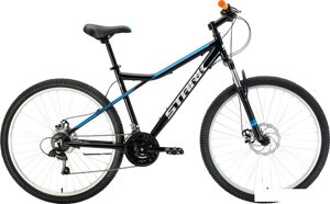 Велосипед Stark Slash 27.1 D р. 18 2022 (черный/голубой)
