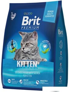 Сухой корм для кошек Brit Premium Cat Kitten с курицей 2 кг