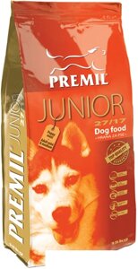 Корм для собак Premil Junior 15 кг