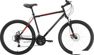 Велосипед Stark Outpost 26.1 D ST р. 20 2022 (черный/красный)