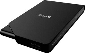 Внешний жесткий диск Silicon-Power Stream S03 1TB Black (SP010TBPHDS03S3K)