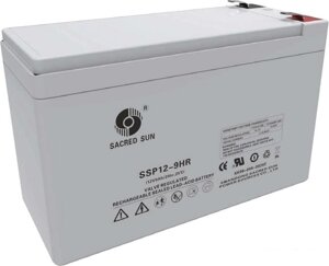 Аккумулятор для ИБП Sacred Sun SSP12-9HR (12В/9 А·ч)