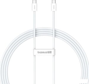 Кабель Baseus Superior Series 2 Fast Charging Data Cable 100W USB Type-C - USB Type-C (2 м, белый)