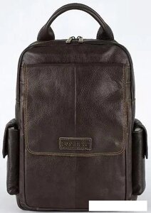 Городской рюкзак Poshete 253-1136-7-DBW (коричневый)