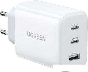 Сетевое зарядное Ugreen CD275 90496 (белый)