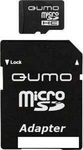 Карта памяти QUMO microSDHC (Class 10) 32GB (QM32GMICSDHC10)