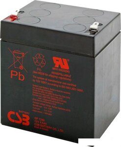 Аккумулятор для ИБП CSB GP1245 (12В/4.5 А·ч)