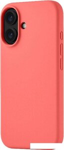 Чехол для телефона uBear Touch Mag Case для Apple iPhone 16 (коралловый)