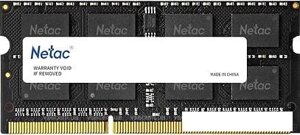 Оперативная память Netac Basic 8GB DDR3 SODIMM PC3-12800 NTBSD3N16SP-08