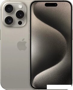 Смартфон Apple iPhone 15 Pro 256GB (природный титан)