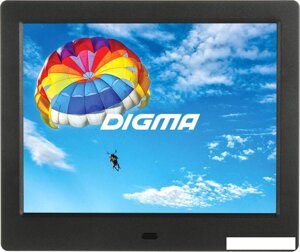 Цифровая фоторамка Digma PF-843 (черный)