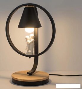 Настольная лампа Home Light Астерия E013-3-B (черный)