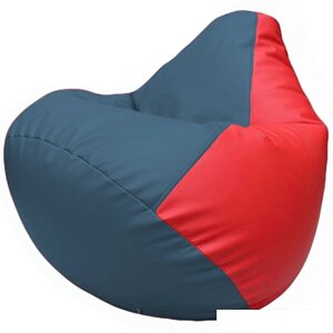 Кресло-мешок Flagman Груша Г2.3-0309 (синий/красный)