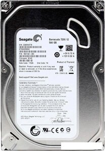 Жесткий диск Seagate Barracuda 7200.12 500GB (ST500DM002)