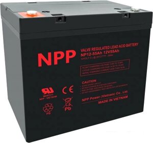 Аккумулятор для ИБП NPP NP12-55Ah 12V155Ah