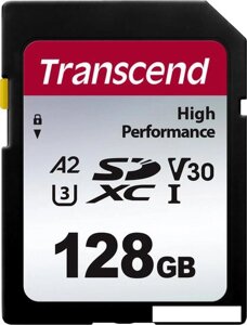 Карта памяти Transcend SDXC 330S TS128GSDC330S 128GB