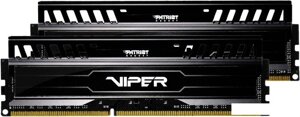 Оперативная память Patriot Viper 3 Black Mamba 2x4GB KIT DDR3 PC3-12800 (PV38G160C9K)