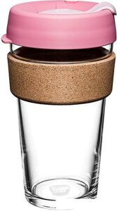 Многоразовый стакан KeepCup Brew Cork L Saskatoon 454мл (розовый)