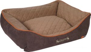 Лежак Scruffs Thermal Box Bed 677236 (коричневый)