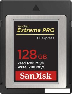 Карта памяти SanDisk Extreme Pro CFexpress Type B SDCFE-128G-GN4NN 128GB