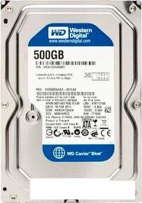 Жесткий диск WD Blue 500GB [WD5000AZLX]