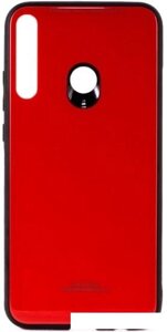 Чехол для телефона Case Glassy для Huawei P40 lite E/Y7P/Honor 9C (красный)