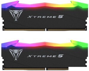 Оперативная память Patriot Xtreme 5 2x24ГБ DDR5 7600 МГц PVXR548G76C36K