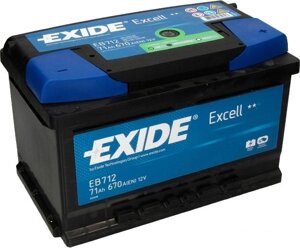 Автомобильный аккумулятор Exide Excell EB712 (71 А/ч)