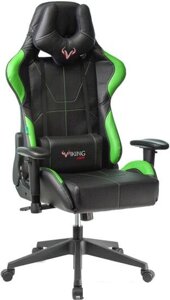 Кресло Бюрократ Viking 5 Aero (черный/зеленый)