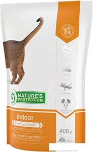 Сухой корм для кошек Nature's Protection Indoor 0.4 кг