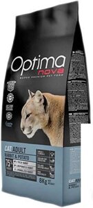 Корм для кошек Optimanova Cat Adult Rabbit & Potato 8 кг