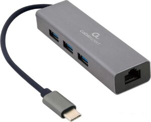 USB-хаб Cablexpert A-CMU3-LAN-01