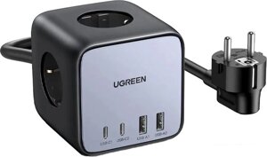 Сетевой фильтр Ugreen DigiNest Cube Power Strip CD268 60113