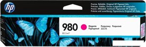 Тонер-картридж HP 980 Magenta Original Ink Cartridge (D8J08A)