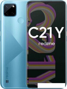 Смартфон Realme C21Y RMX3261 4GB/64GB международная версия (голубой)