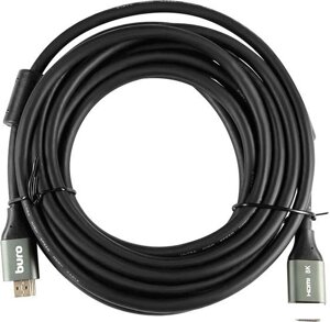 Кабель Buro BHP-HDMI-2.1-5G HDMI - HDMI (5 м, черный)