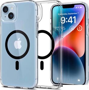 Чехол для телефона Spigen Ultra Hybrid Mag Magsafe iPhone 14 ACS05049 (черный)