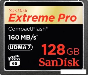 Карта памяти SanDisk Extreme Pro CompactFlash 128GB [SDCFXPS-128G-X46]