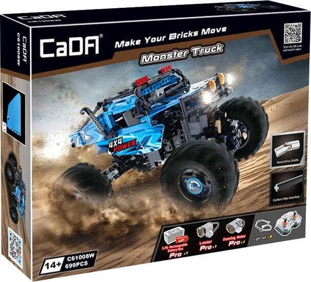 Конструктор CaDa C61008W Monster Truck - описание