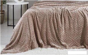 Плед АртПостель Узор 20-014 (220x200, бежевый)