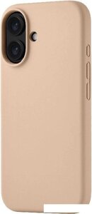 Чехол для телефона uBear Touch Mag Case для Apple iPhone 16 (латте)