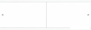 Фронтальный экран под ванну Метакам Универсал Кварт 1.68 (белый)
