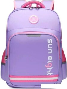 Школьный рюкзак Sun Eight SE-2889 (фиолетовый/розовый)