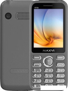 Мобильный телефон Maxvi K15n (серый)