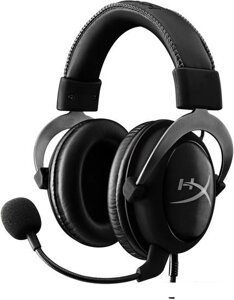 Наушники с микрофоном HyperX Cloud II (темно-серый)