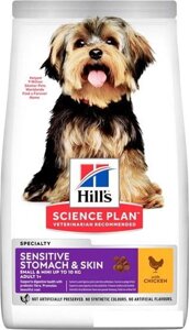 Сухой корм для собак Hill's Science Plan Adult Small & Mini Sensitive Stomach & Skin 1.5 кг