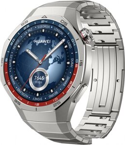 Умные часы Huawei Watch GT 5 Pro 46 мм (титан)