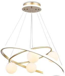 Подвесная люстра Ambrella light Comfort FL66324/1+4 GD (золото)