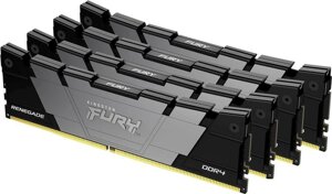 Оперативная память Kingston FURY Renegade 4x8ГБ DDR4 3600 МГц KF436C16RB2K4/32