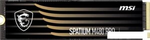 SSD MSI Spatium M480 Pro 4TB S78-440R050-P83